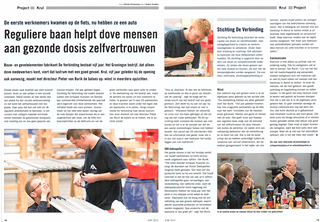 dovenfabriek De Verbinding BV in FNV magazine Krul