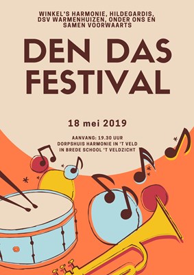 Den Das Festival poster als plaatje