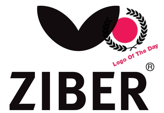 Ziber logo gekozen op logo of the day