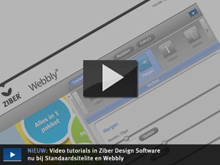 Video uitleg nu ook in de Ziber Design Software! Ziber, maakt het makkelijk.