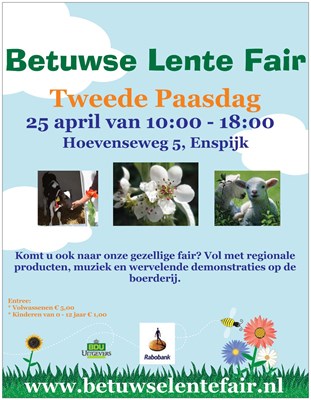 Flyer Betuwse lente fair