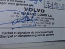 Volvo XC70 185 PK onderhoudsboekje