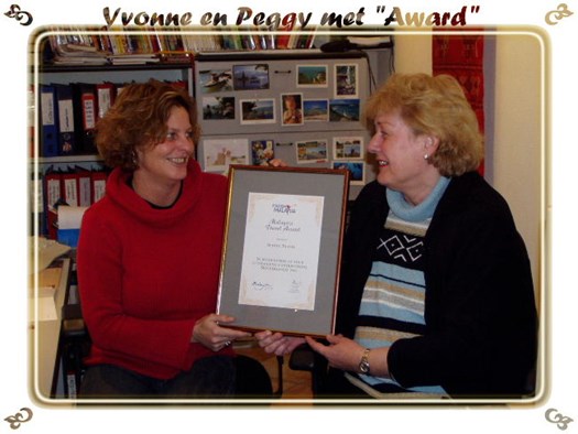 Apetrots op de Malaysia Special Travel Award 2003 