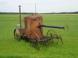 Opvallend kunstwerk tijdens de route van 2008