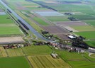 De turbines verrijzen ten noorden van Burgervlotbrug