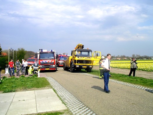 Het hele circus was er: brandweer, politie en ambulance