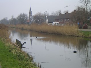 Voorlopig geen ijs in Burgerbrug, wel ijsbal