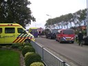 Politie, brandweer, ambulance en Nuon op zoek naar gaslek