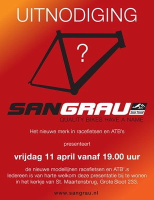 Lancering nieuwe fietslijn San Grau 