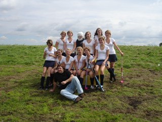 het team met coach Joop Meijer