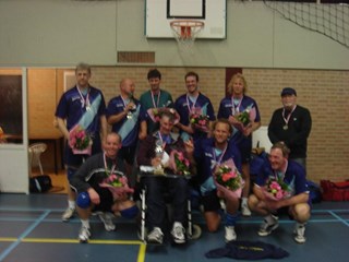 Heren 4 kampioen 16 april 2009