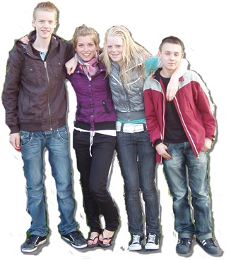 Merijn, Jennifer, Joep & Esther