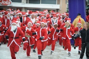 Santa Run voor goed doel in het weekend van 20 en 21 december