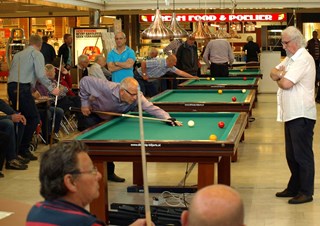 open Biljarttoernooi in het Makado Centrum Schagen